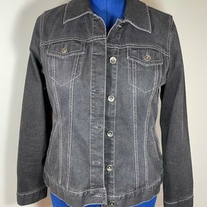 Style & Co. gray jean jacket